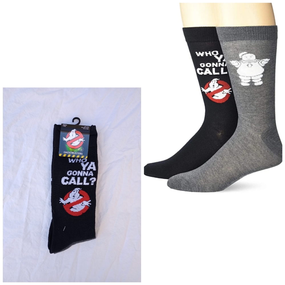 Ghost Busters Socks Who you gonna call? Novelty Party Gift Fun Fashion Birthday